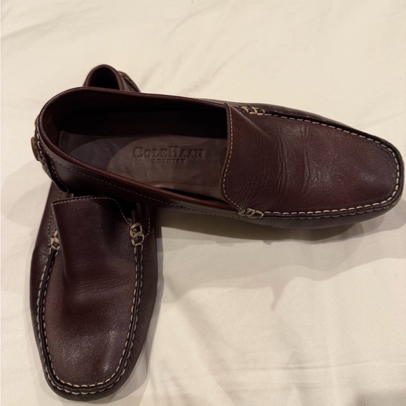 Cole Haan Women’s Dark Brown Leather Driver - Picture 2 of 5